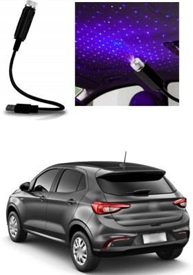 PRTEK Car Ceiling Star Light Projector-Remote Auto Atmosphere Interior Starlight Headliner-Wireless USB LED Vehicle Roof Neon Accent Lighting A52 Car Fancy Lights(Blue)