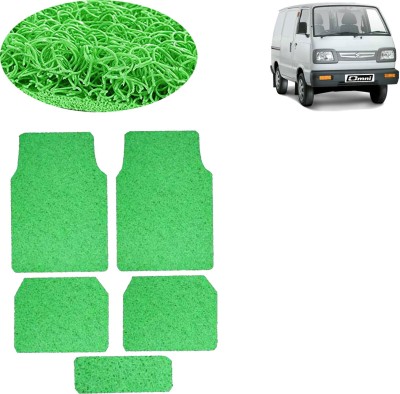 aksmit PVC Standard Mat For  Maruti Suzuki Omni(Green)