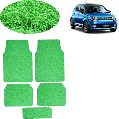 aksmit PVC Standard Mat For  Maruti Suzuki Ignis(Green)