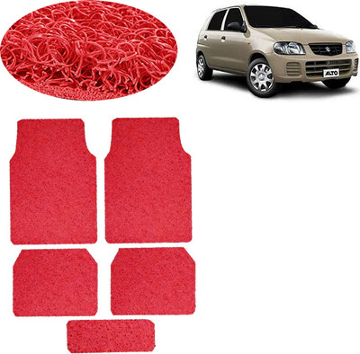 aksmit PVC Standard Mat For  Maruti Suzuki Alto(Red)