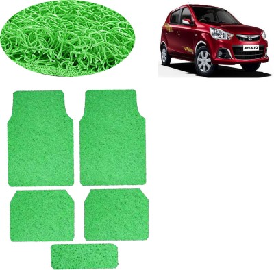 aksmit PVC Standard Mat For  Maruti Suzuki Alto K10(Green)