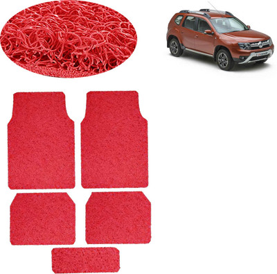 aksmit PVC Standard Mat For  Renault Duster(Red)