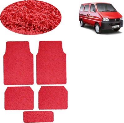 aksmit PVC Standard Mat For  Maruti Suzuki Eeco(Red)