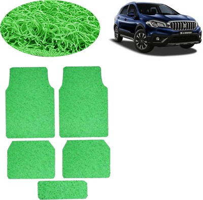 aksmit PVC Standard Mat For  Maruti Suzuki S-Cross(Green)