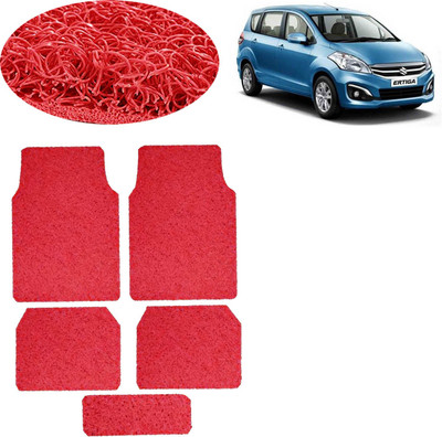 aksmit PVC Standard Mat For  Maruti Suzuki Ertiga(Red)