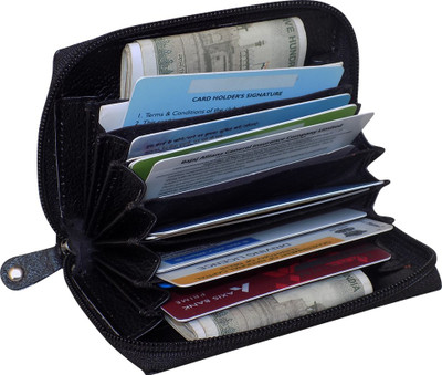 Style 98 20 Card Holder(Set of 1, Black)