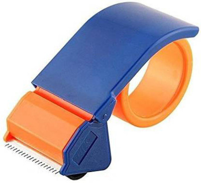 Betlex Single Sided handheld tape dispencer (Manual)(Set of 1, Blue&Orange)