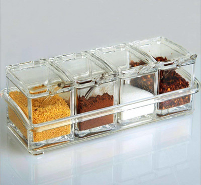 SHREE KRISHNA MERCANTILE Spice Set Crystal, Acrylic