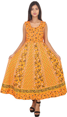 RAJDEVI JAIPUR PRINTS Cotton Blend Printed Kurta Fabric