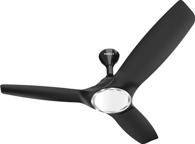 HAVELLS STEALTH UNDERLIGHT 1250 mm 3 Blade Ceiling Fan(Underlight | M. BLACK | Pack of 1)