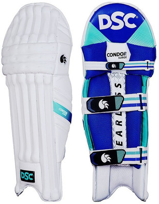 DSC Condor Surge Batting Legguard Cricket Guard Combo(White)
