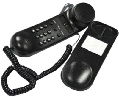 Beetel B25-BK Corded Phone (Black) Corded Landline Phone with Answering Machine(Black)