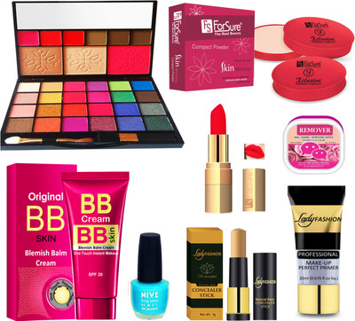 ForSure 8 in One Exclusive Makeup kit 9012054(Pack of 8)
