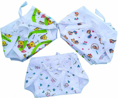 sunuo Baby's Cotton Cloth Diapers/Langot Washable and Reusable Nappies