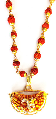 DCASE Khushal presents Rudraksha Are Said To Be Very Effective For Controlling High Blood Pressure And The Fear Of Untimely Death Disappears. A Rudraksha with Represents Lord Shiva Rudraksha Himself. Give a touch of glamour to your ensemble with this fashionable Pendant from Rich & Famous elegant an