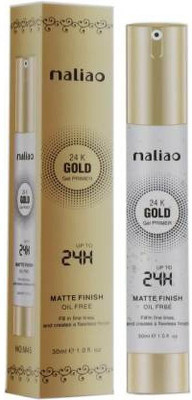 maliao Gold Gel Matte Finish Oil Free Primer 23 Primer  - 30 ml(WHITE)