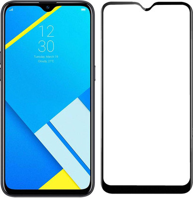 Flipkart SmartBuy Edge To Edge Tempered Glass for Realme C2, Gionee Max, OPPO A1K(Pack of 1)