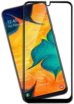 AKSHUD Edge To Edge Tempered Glass for Samsung Galaxy A20s(Pack of 1)