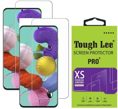 TOUGH LEE Tempered Glass Guard for Samsung Galaxy A51(Pack of 2)