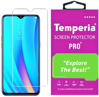 Temperia Tempered Glass Guard for Realme XT, Realme X2(Pack of 1)