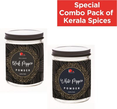 looms & weaves – Special Combo pack of Black Pepper Powder + White Pepper Powder – (50 gm each)(2 x 25 g)