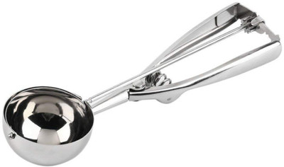 BLAPOXE Stainless Steel Handheld Ice Cream Serving Scooper Stainless Steel Ice-cream Spoon(Pack of 1)
