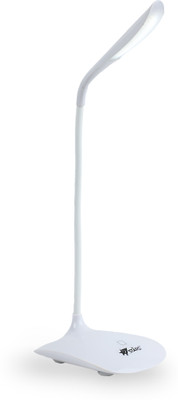 REXBURG Rechargeable 3 Mode Bright Light Table lamp Study Lamp(21 cm, White)