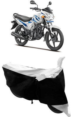 Shree ji traders Two Wheeler Cover for Suzuki(Hayate, White)