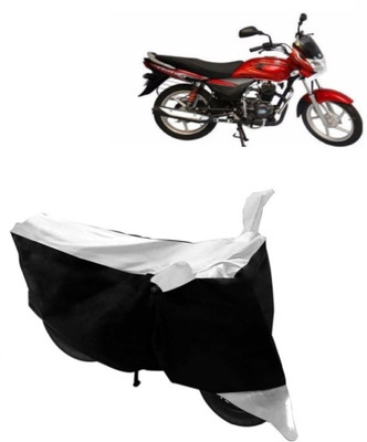Shree ji traders Two Wheeler Cover for Bajaj(Platina, White)