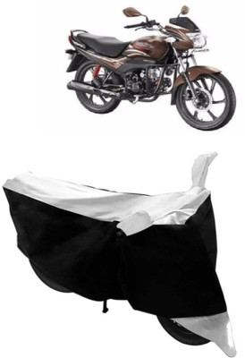 Shree ji traders Two Wheeler Cover for Hero(Passion, White)