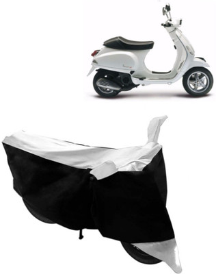 MoTRoX Two Wheeler Cover for Piaggio(Piaggio Vespa, White)