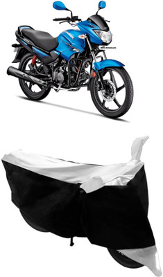 Shree ji traders Two Wheeler Cover for Hero(Glamour, White)