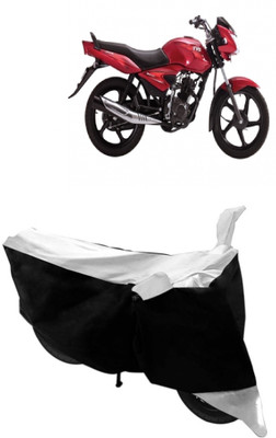 BIKECOVER Two Wheeler Cover for TVS(Jive, White)