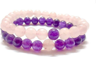 Mautik Yogesh Sadiwala Stone Quartz Bracelet Set(Pack of 2)