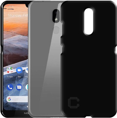 Case Designer Back Cover for Nokia 3.2 (6.26-inch) Back Case Back Cover Smart Slim 360 Protecion Corner Protection Cov(Black, Grip Case, Pack of: 1)