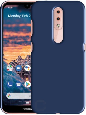 CASE CREATION Back Cover for Nokia 4.2(Blue, Dual Protection, Pack of: 1)
