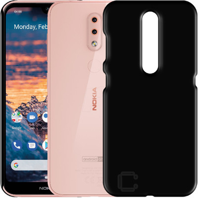 CASE CREATION Back Cover for New Nokia 4.2 (2019) Ultra Slim Lightweight Hard Premium Matte Finish Original(Black, Hard Case, Pack of: 1)