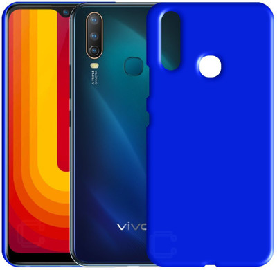 CASE CREATION Back Cover for New Vivo U10 (2019) Ultra Slim Lightweight Hard Premium Matte Finish Original(Blue, Hard Case, Pack of: 1)