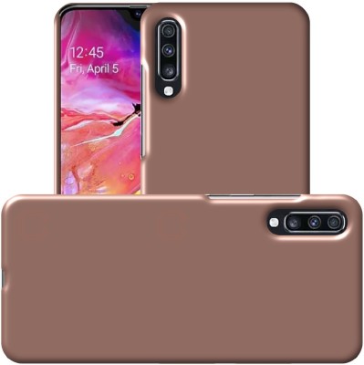 CASE CREATION Back Cover for Samsung Galaxy A70s (6.70-inch) 2019(Brown, Shock Proof, Pack of: 1)