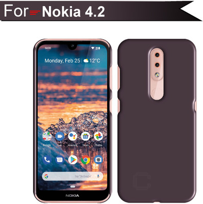 Case Designer Back Cover for Nokia 4.2 (5.71-inch)(Red, Shock Proof, Pack of: 1)