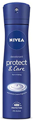 NIVEA Protect & Care Deodorant Spray 48h Protection Deodorant Spray  -  For Men & Women(150 ml)