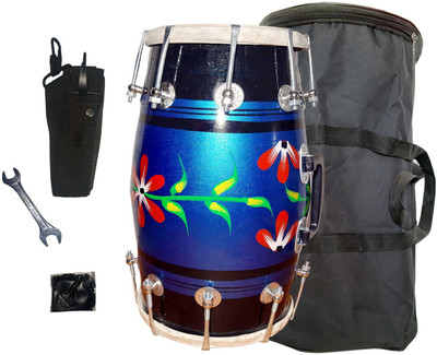 RAM musical Full tool kit Nut & Bolts Dholak(Multicolor)