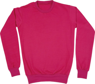 IndiWeaves Full Sleeve Solid Boys & Girls Sweatshirt