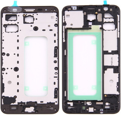 Sandreezz Samsung Galaxy J7 Prime (LCD Frame Middle Chassis) Back Panel(Black)