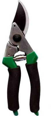 KT Mart Ardening Scissor/Pruning Shear, Flower Cutter, Leaf Cutter for Potted Plants Professional Pruning Shears Bypass Hand Pruner Less Effort Garden Clipper with Sharp Blade and Comfortable Handle Tree Branch Secateurs Bypass Pruner(Cordless)