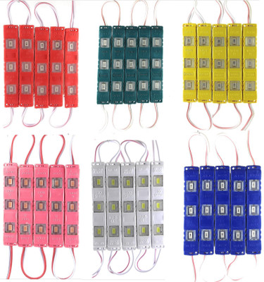 SME 90 LEDs 0.08 m Multicolor Steady Strip Rice Lights(Pack of 30)