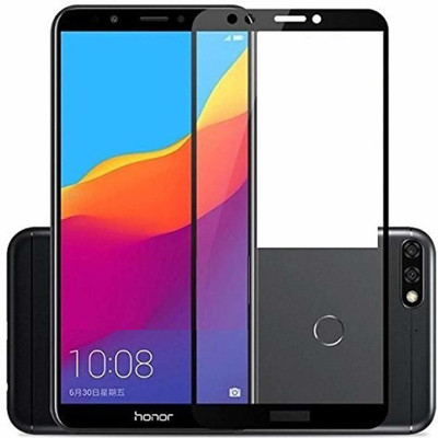 AKSHUD Edge To Edge Tempered Glass for Honor 7C(Pack of 1)