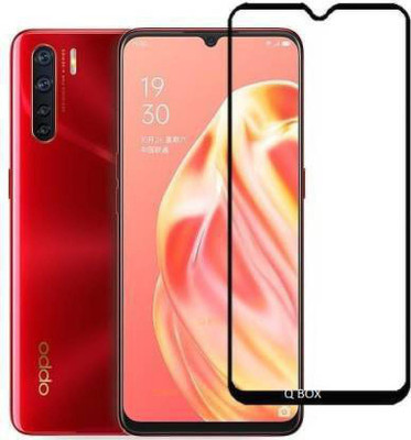 Geleser Edge To Edge Tempered Glass for Oppo F15(Pack of 1)