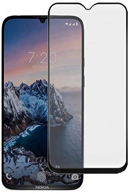 AKSHUD Edge To Edge Tempered Glass for Nokia 7.2(Pack of 1)