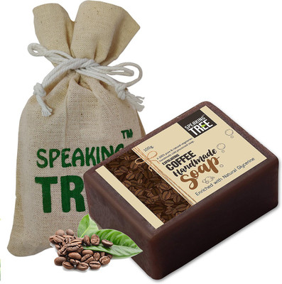 Speaking tree Exfoliating Coffee Handmade Soap - 100 gms(100 g)